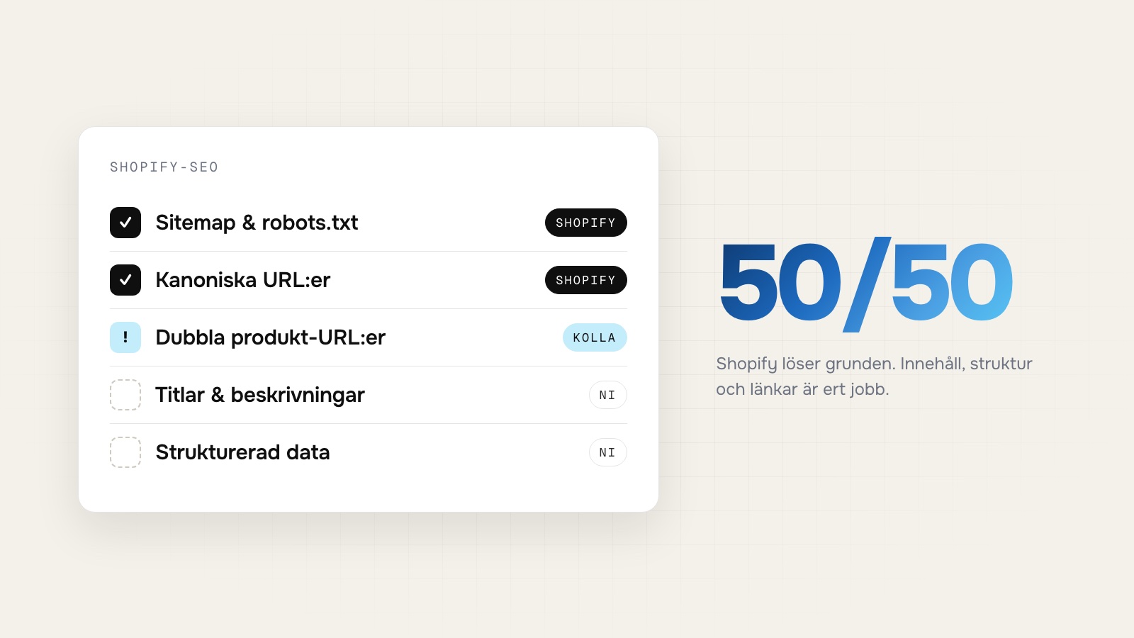 Shopify SEO: så får du butiken att synas i Google